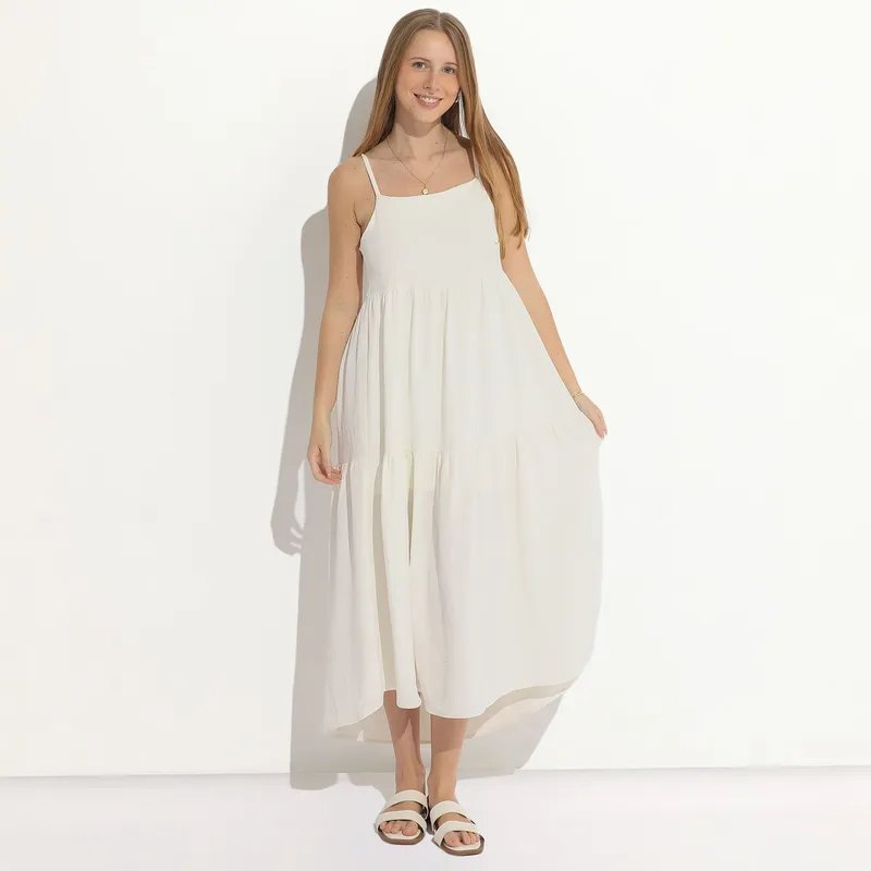 SYBILLA - Vestido Largo Casual Mujer Sybilla