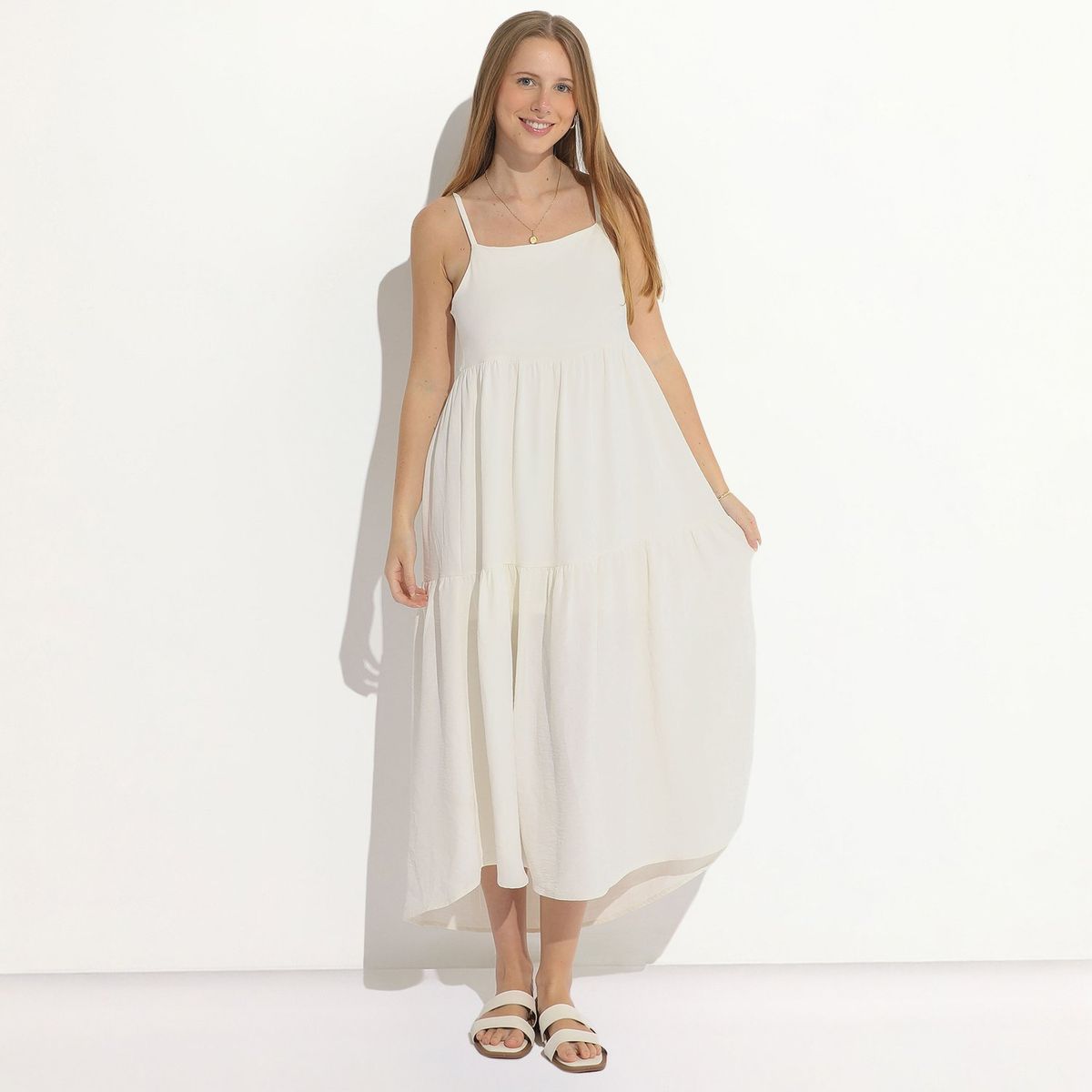 SYBILLA - Vestido Largo Casual Mujer Sybilla