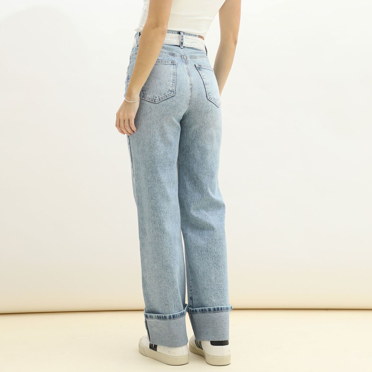 AMERICAN ABBEY - Jean Algodón Mujer American Abbey