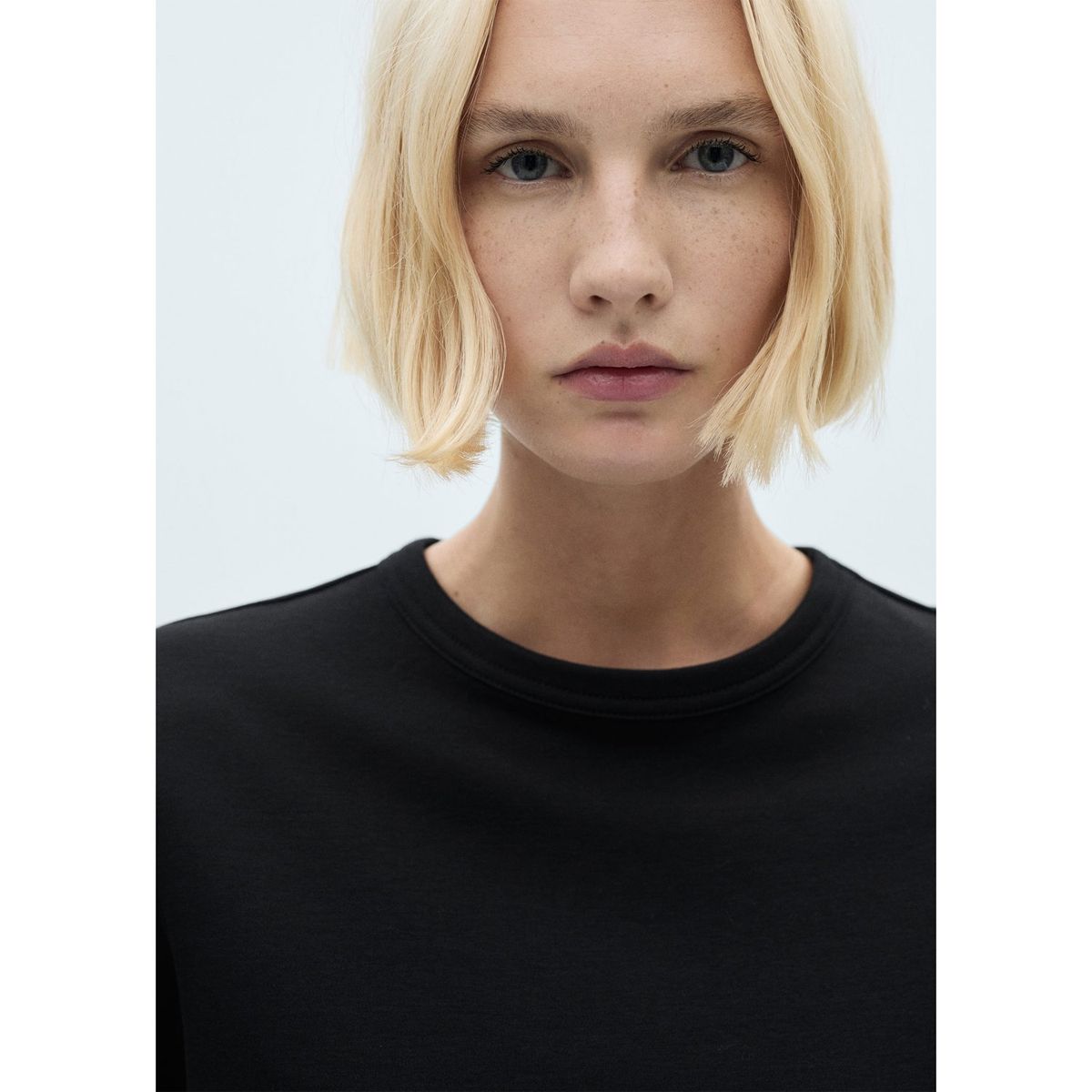 MANGO - Polo Manga Corta 100% Algodón Mujer Mango