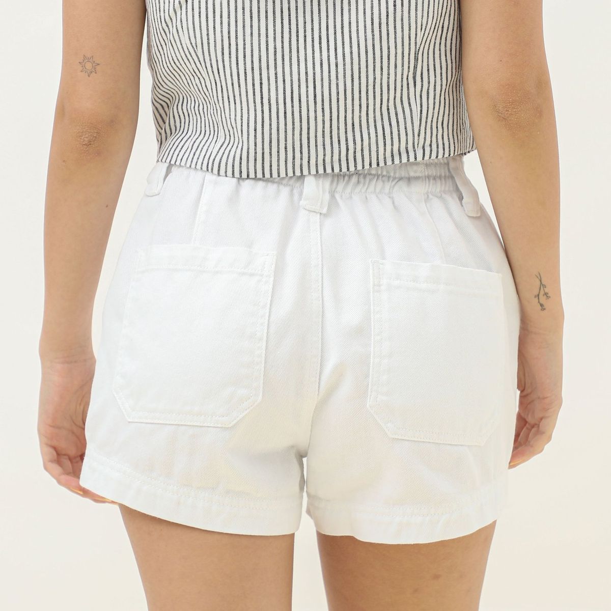 AMERICAN ABBEY - Short 100% Algodón Mujer American Abbey