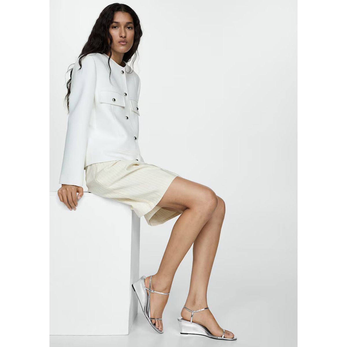 MANGO - Sandalias de Vestir Mujer Mango