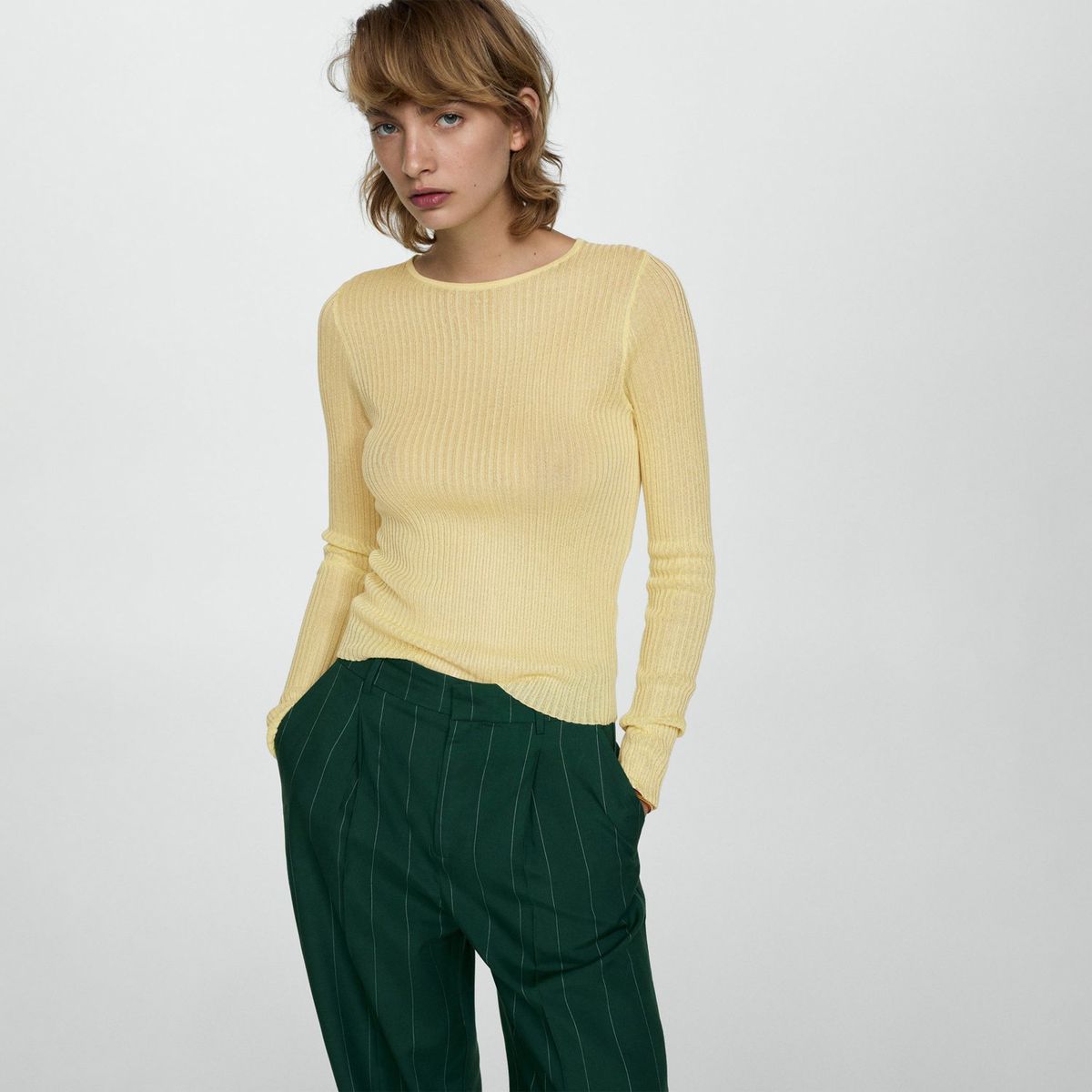 MANGO - Chompa Mujer Mango