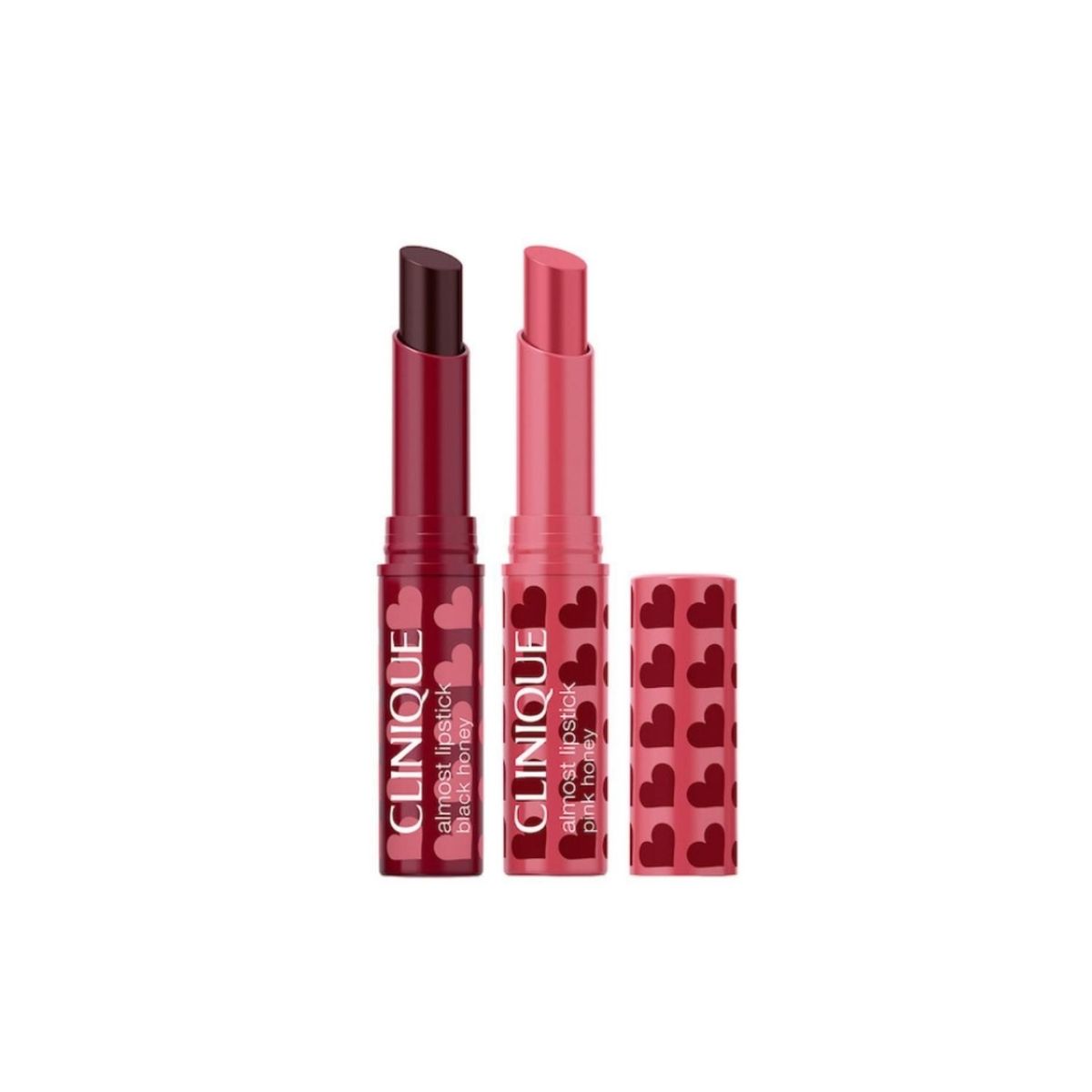 CLINIQUE - Set Mini Labiales Clinique Pink Y Black Honey Hidratante 2 Und