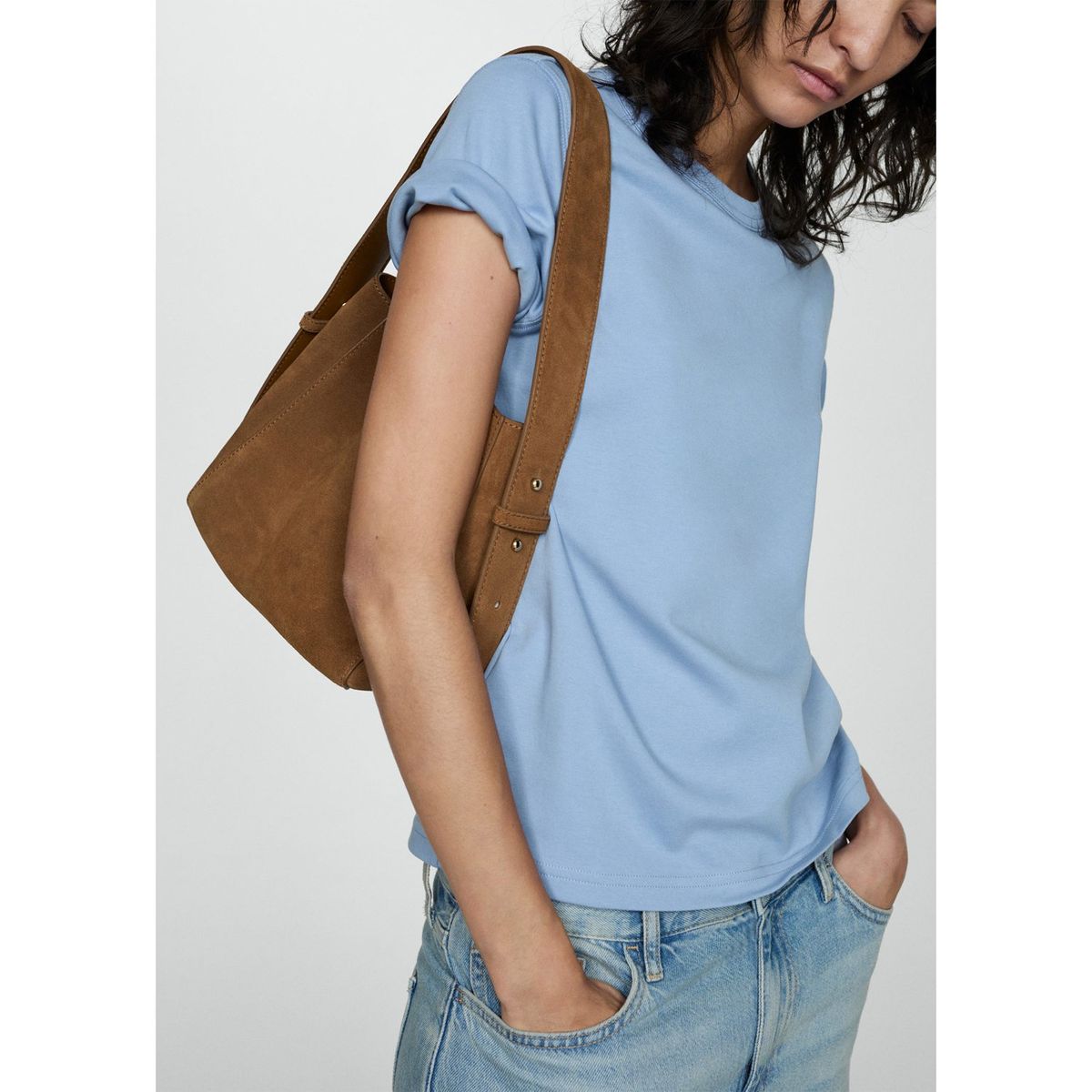 MANGO - Polo Manga Corta 100% Algodón Mujer Mango