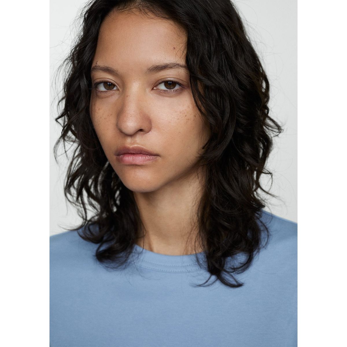 MANGO - Polo Manga Corta 100% Algodón Mujer Mango