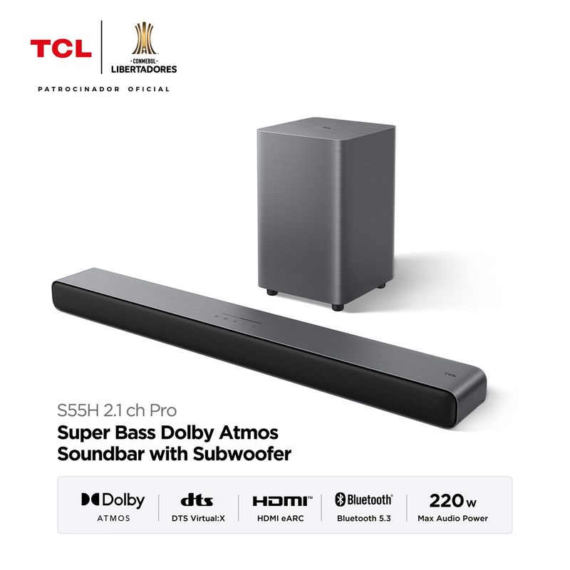 TCL - Soundbar Bluetooth S55h 220w S55h