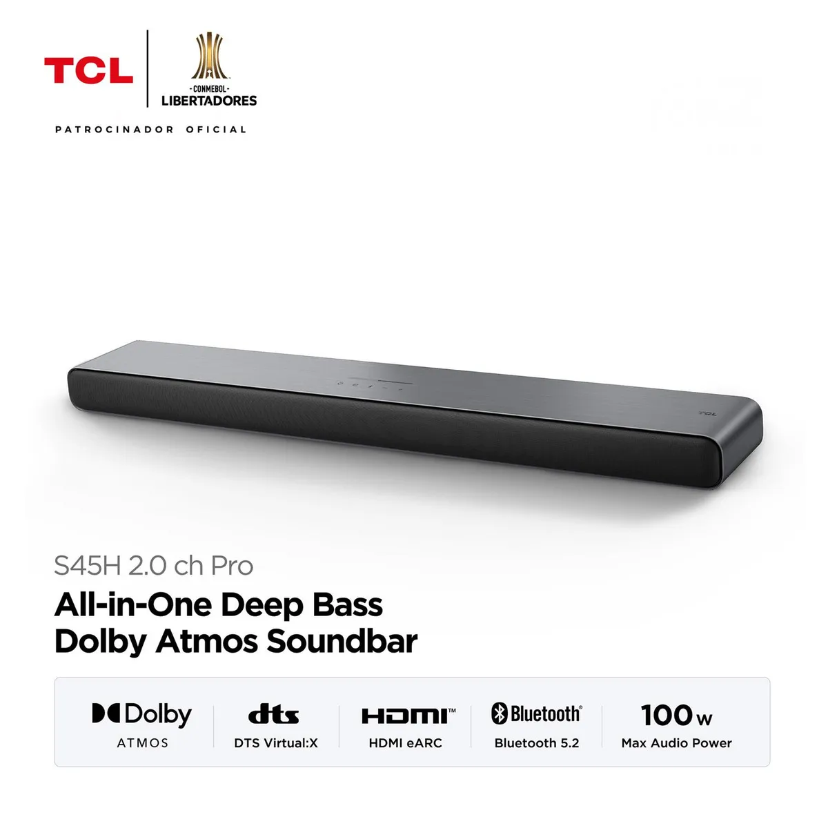 TCL - Soundbar Bluetooth S45h 100w S45h