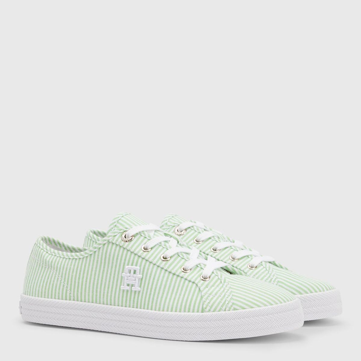 TOMMY HILFIGER - Zapatillas Urbanas Mujer Tommy Hilfiger Essential Sneaker Verde