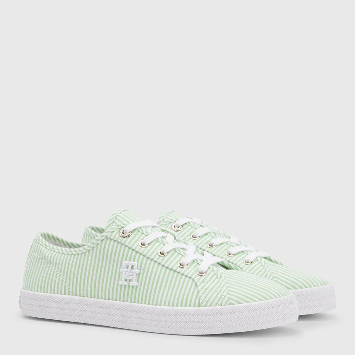 TOMMY HILFIGER - Zapatillas Urbanas Mujer Tommy Hilfiger Essential Sneaker Verde