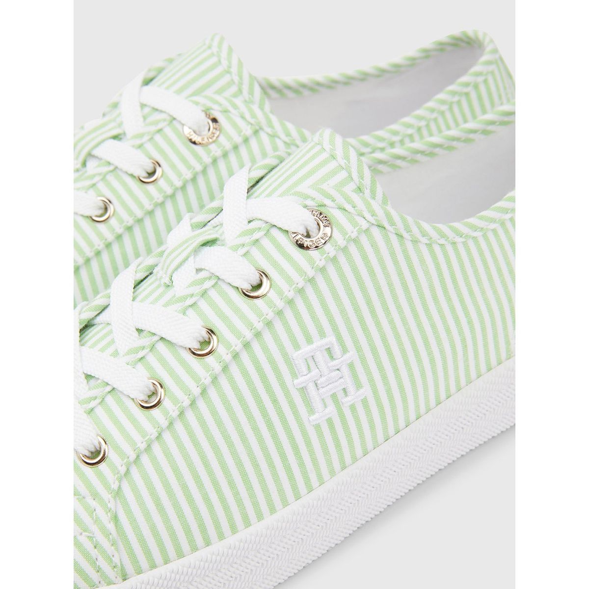 TOMMY HILFIGER - Zapatillas Urbanas Mujer Tommy Hilfiger Essential Sneaker Verde