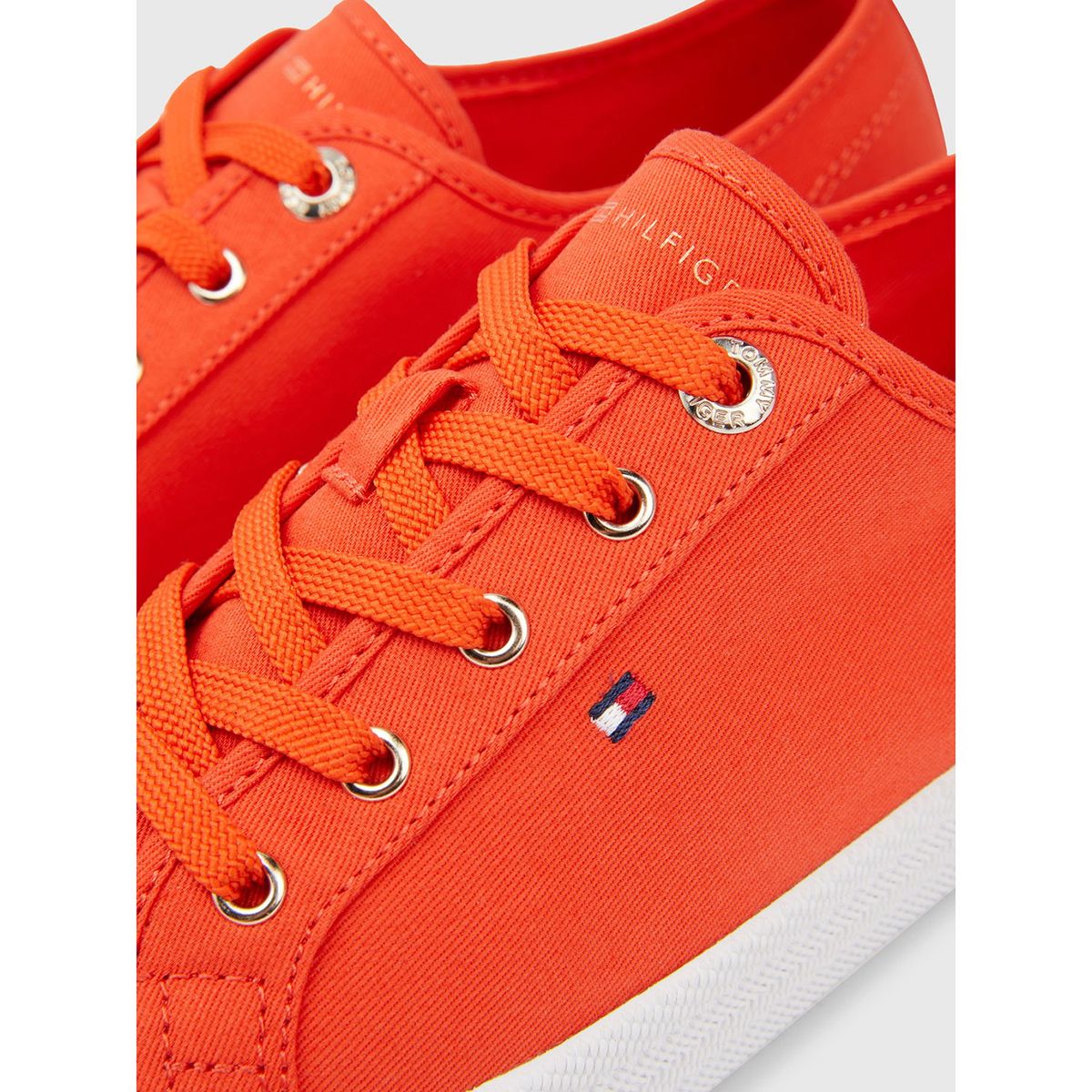 TOMMY HILFIGER - Zapatillas Urbanas Mujer Tommy Hilfiger Essential Vulcani Naranja