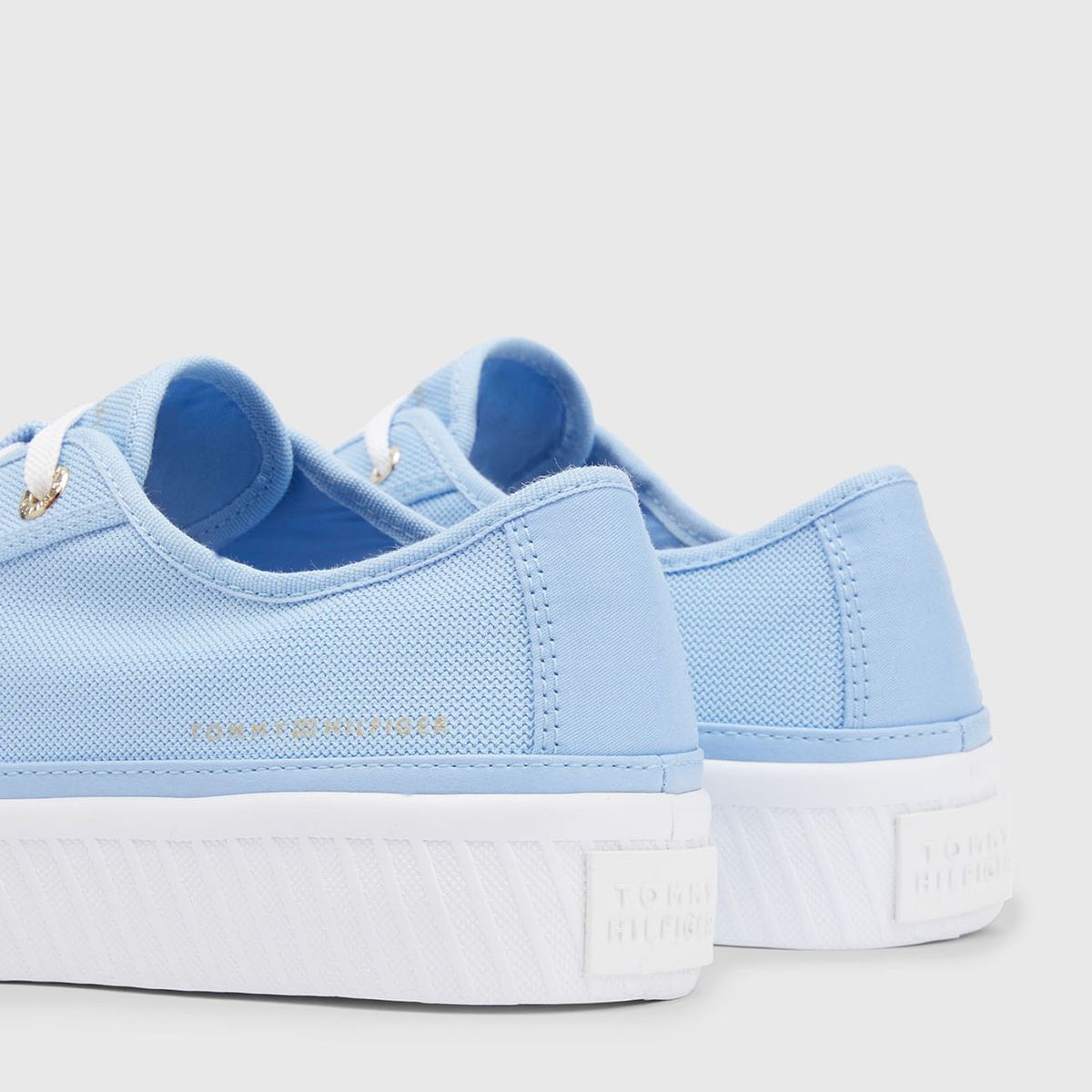 TOMMY HILFIGER - Zapatillas Urbanas Mujer Tommy Hilfiger Platform Vulcaniz Azul