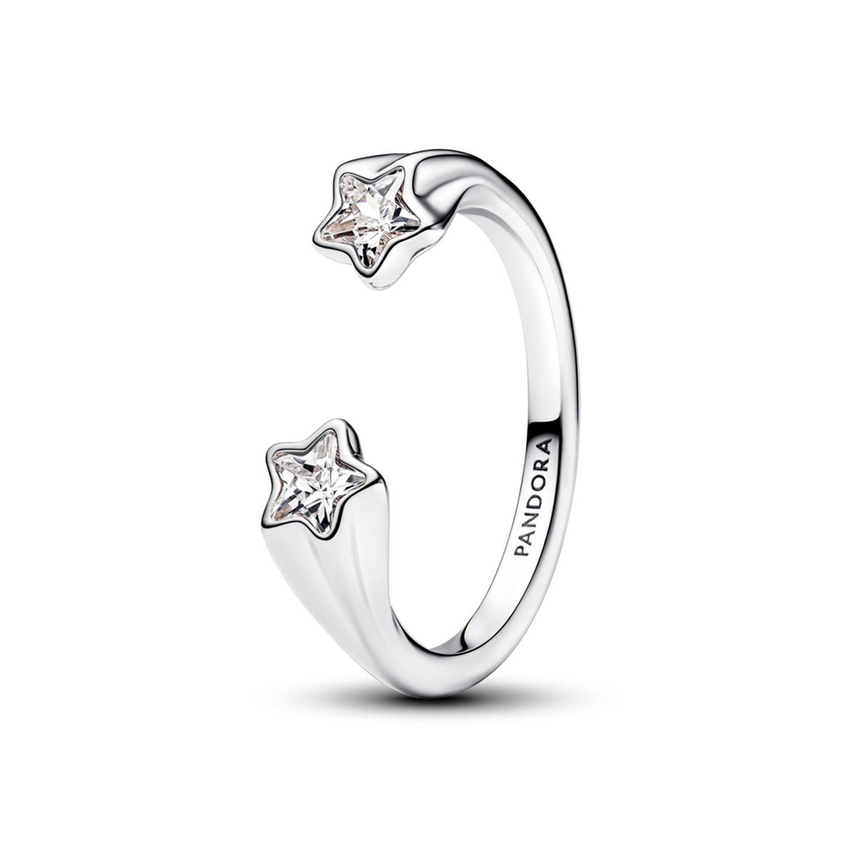 PANDORA - Anillo Abierto Estrellas Fugaces