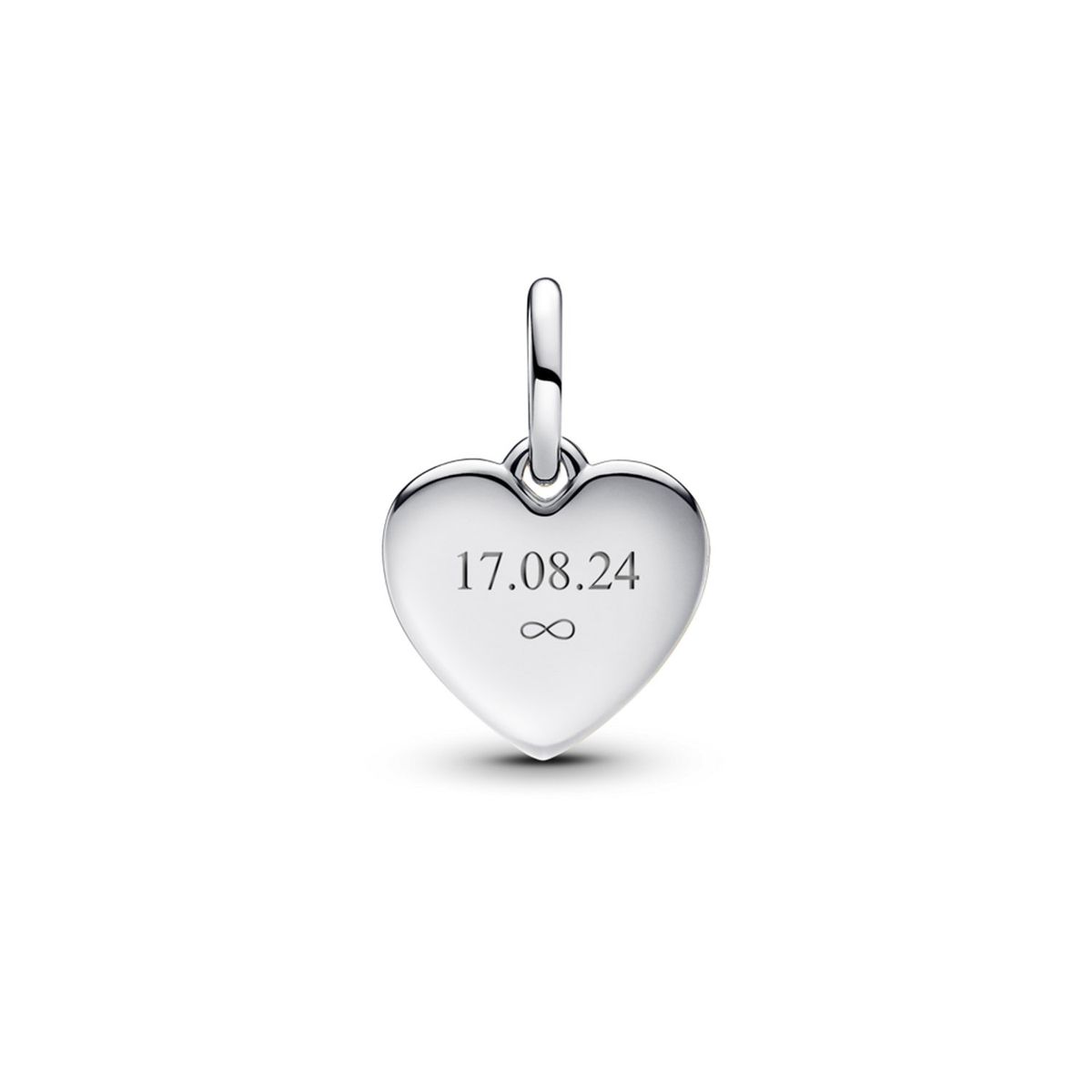 PANDORA - Charm Colgante Grabable Corazón Amor