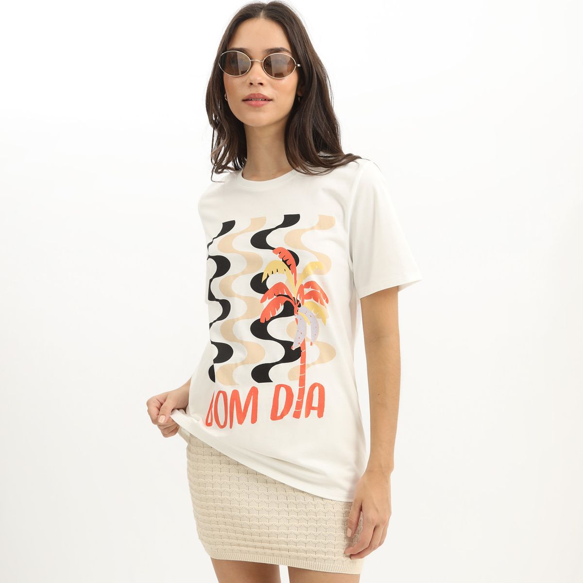 SYBILLA - Polo Manga Corta 100% Algodón Mujer Sybilla