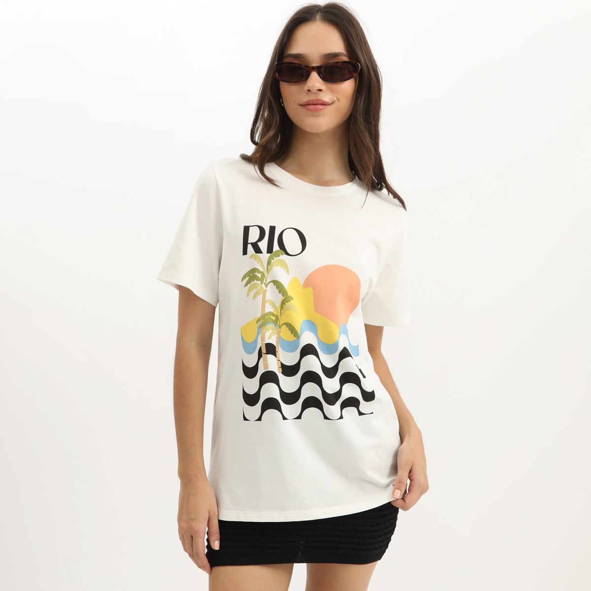 SYBILLA - Polo Manga Corta 100% Algodón Mujer Sybilla