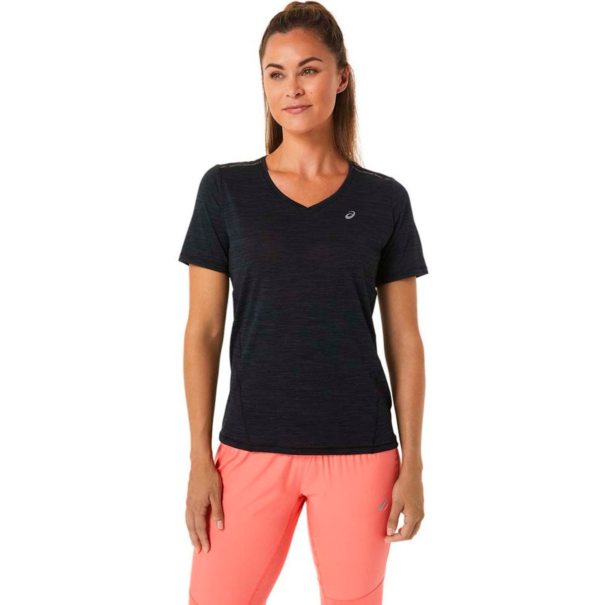 ASICS - Polo Deportivo V-neck Mujer Asics