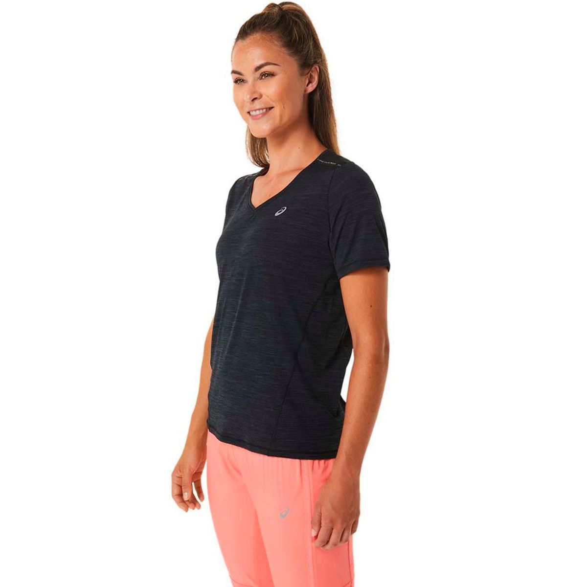 ASICS - Polo Deportivo V-neck Mujer Asics
