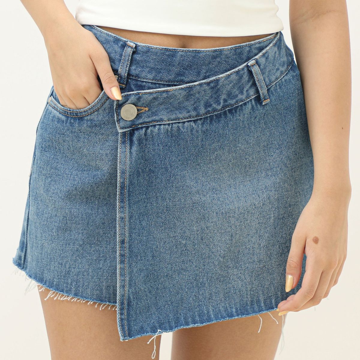 DOO AUSTRALIA - Falda Short 100% Algodón Mujer Doo Australia