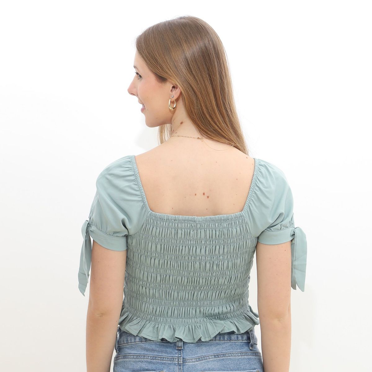 AMERICAN ABBEY - Blusa Manga Corta Mujer American Abbey