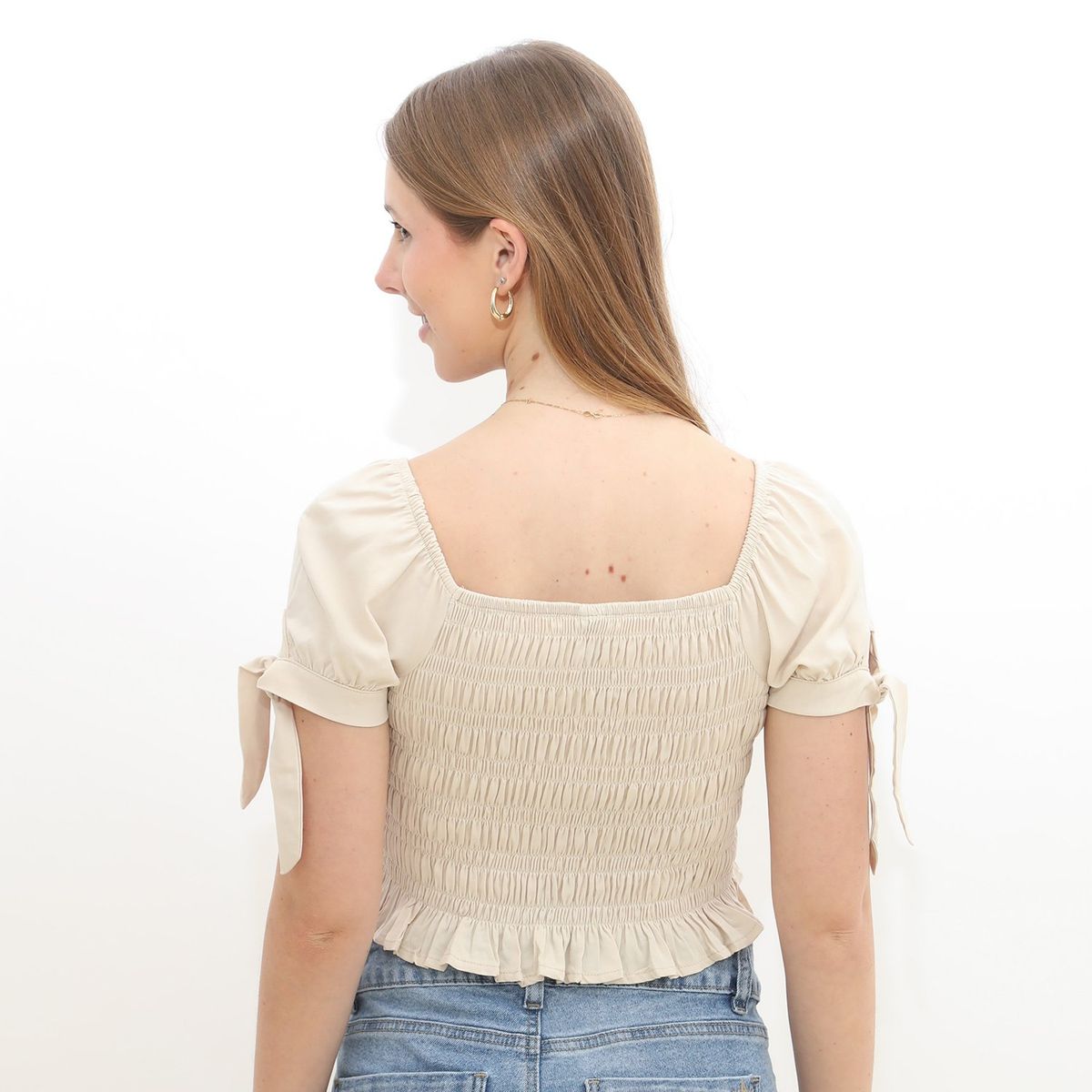 AMERICAN ABBEY - Blusa Manga Corta Mujer American Abbey