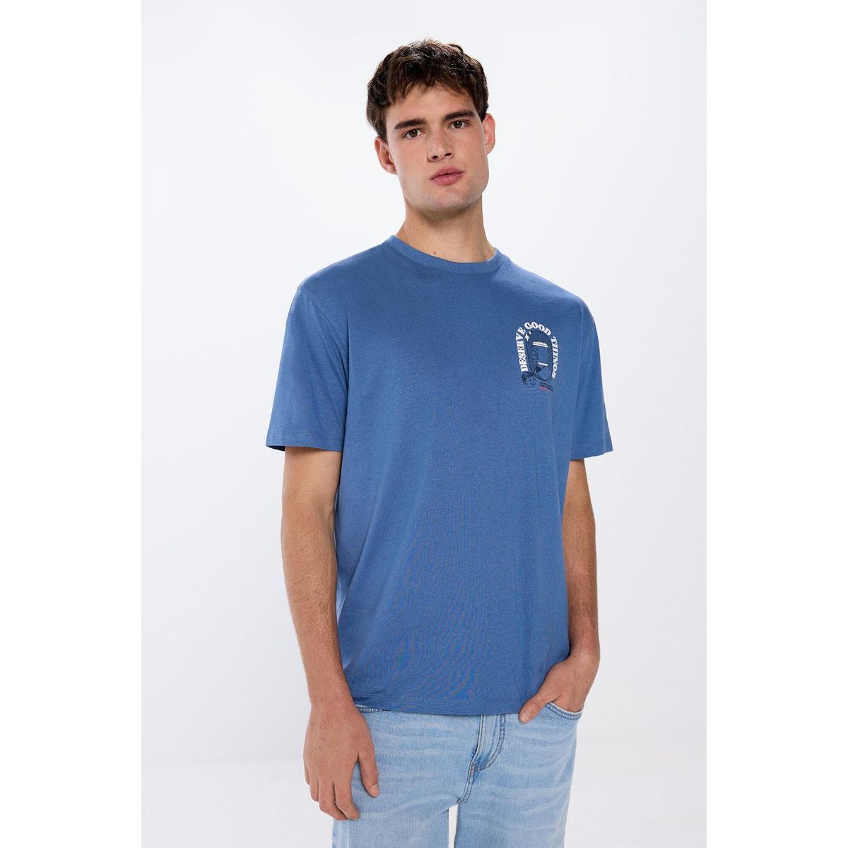 SPRINGFIELD - Polo 100% Algodón Manga Corta Hombre Springfield