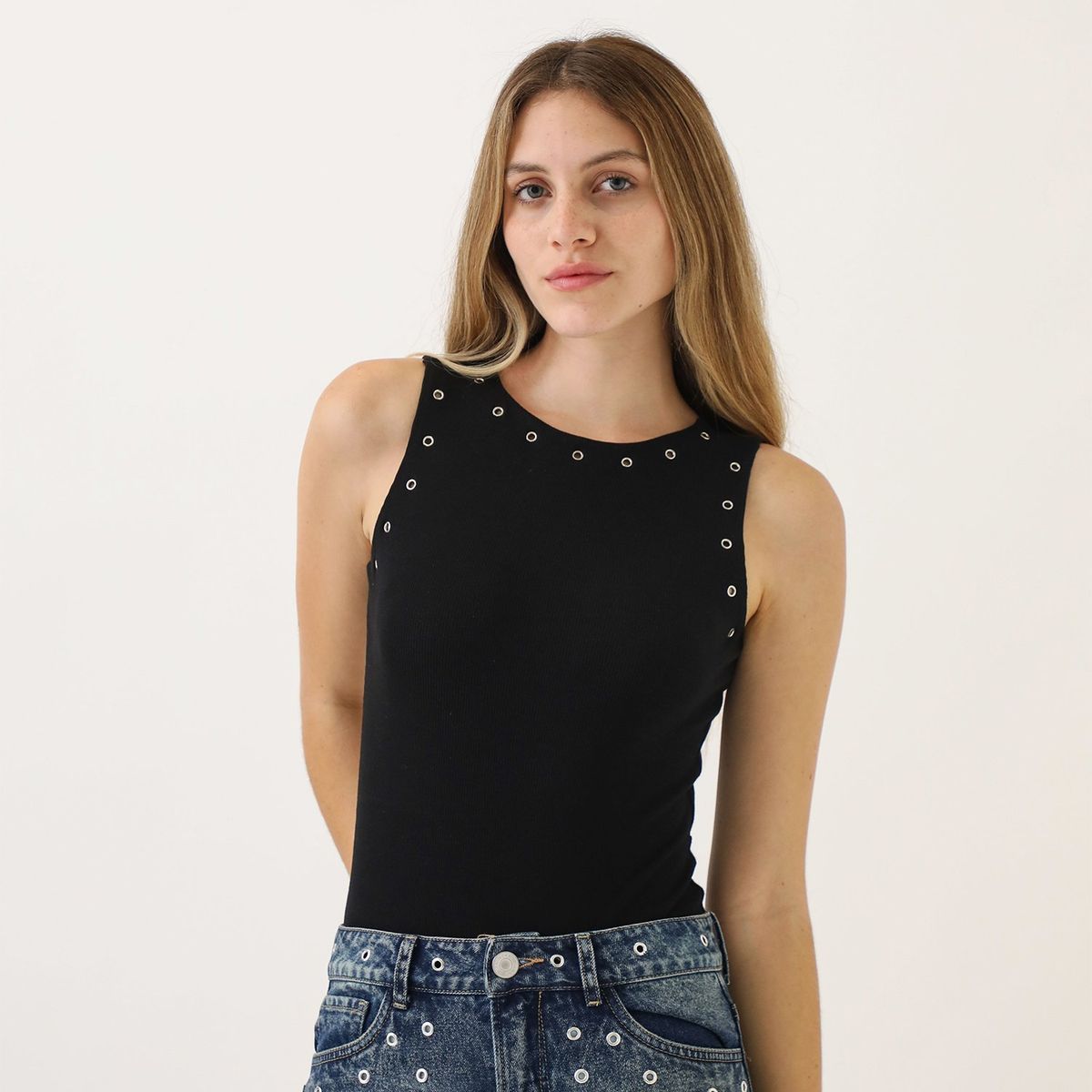 DENIMLAB - Body Sin Mangas Mujer Denimlab