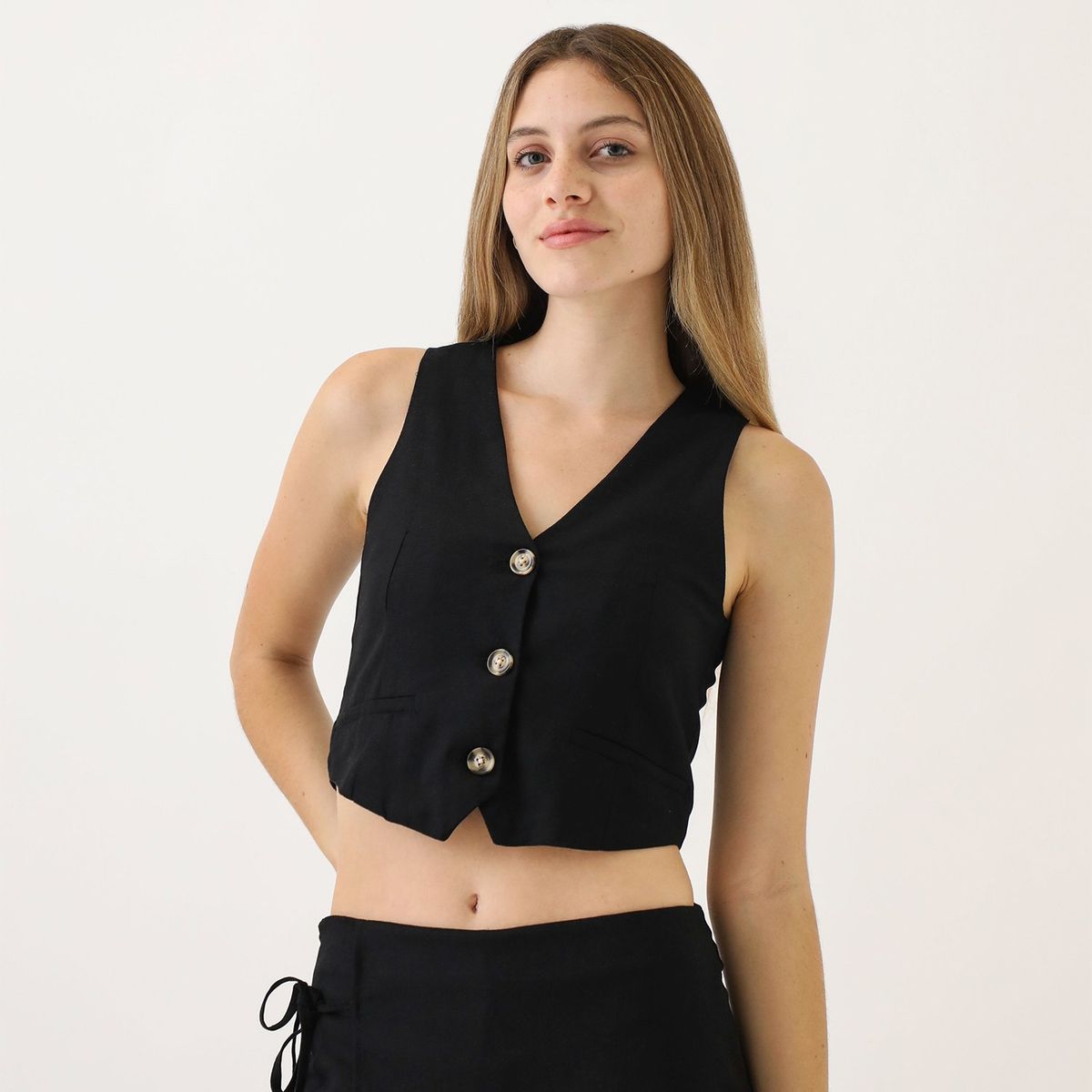 DENIMLAB - Chaleco Casual Mujer Denimlab