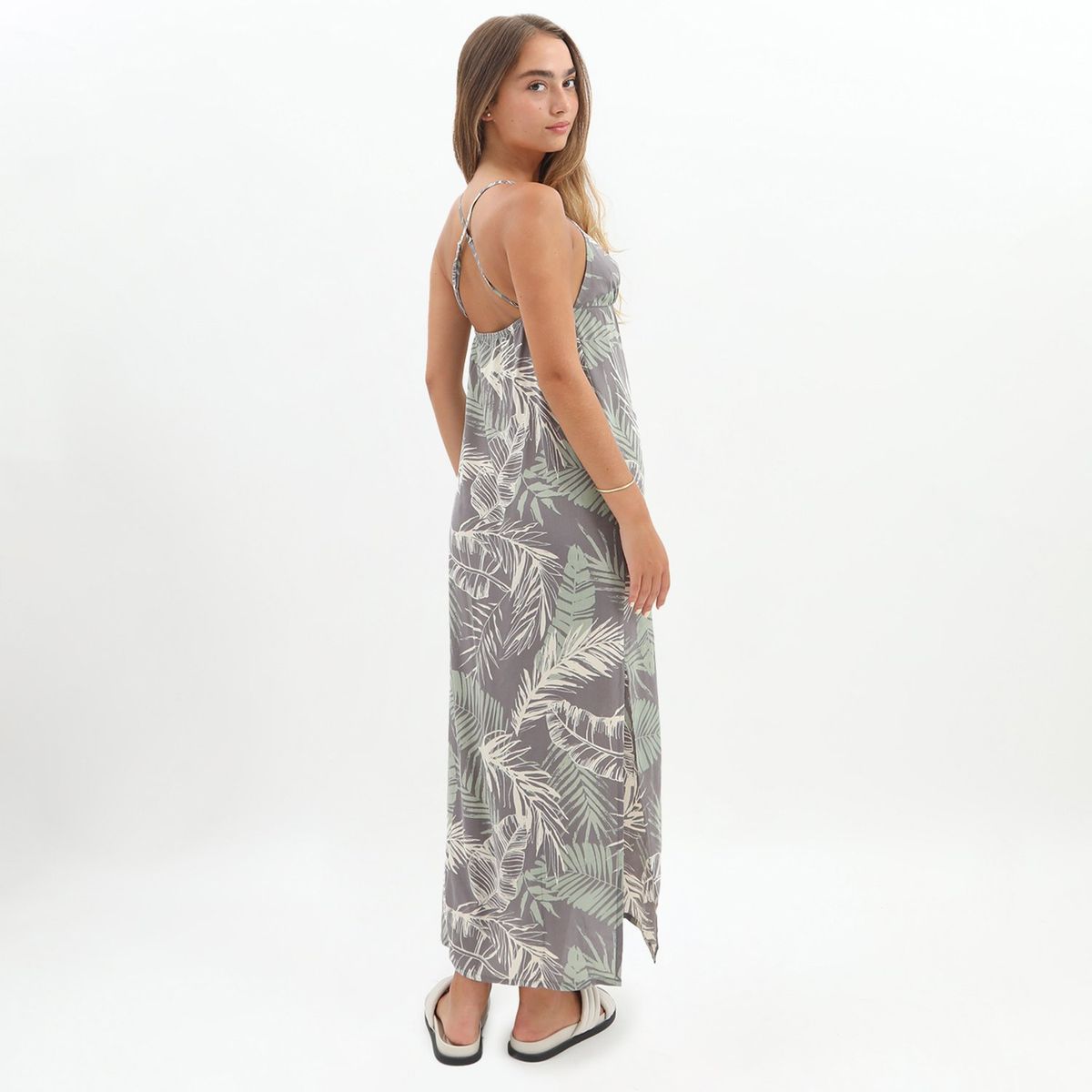 DENIMLAB - Vestido Largo Casual Mujer Denimlab