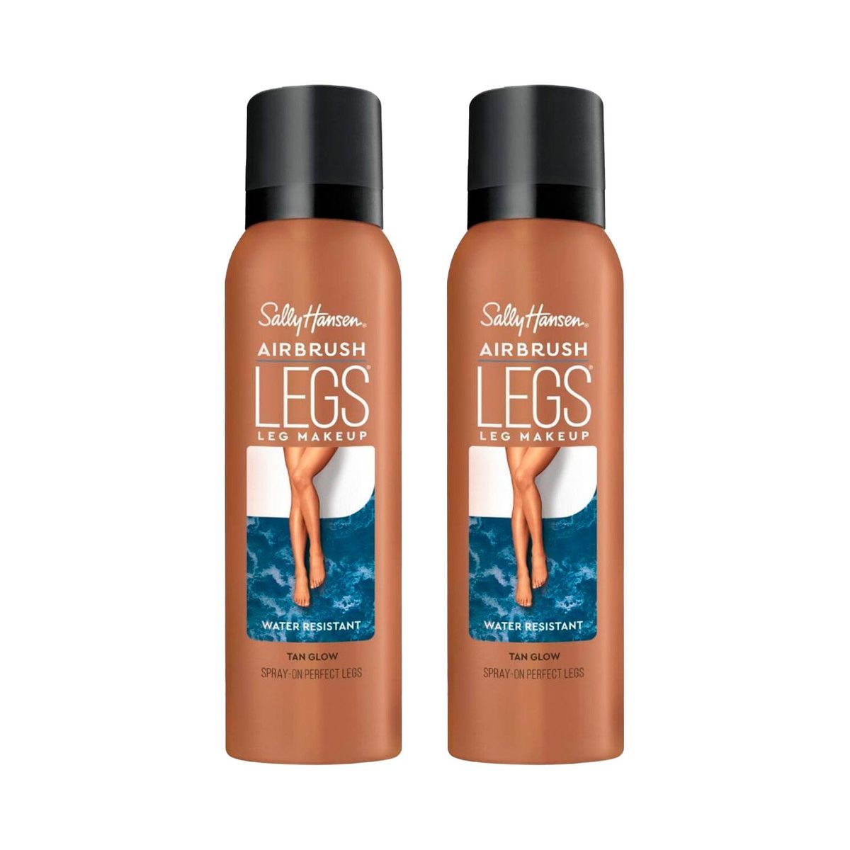SALLY HANSEN - Pack Dúo Maquillaje Para Piernas Airbrush Legs Tan