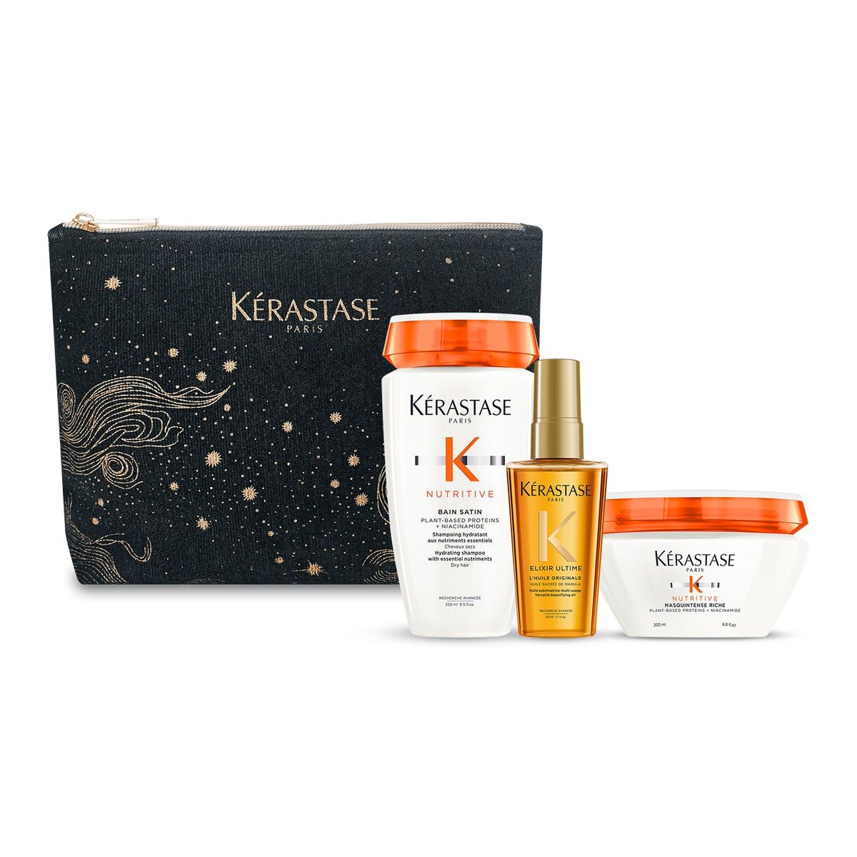 KERASTASE - Set Kérastase Nutritive: Shampoo Mascarilla Y Aceite