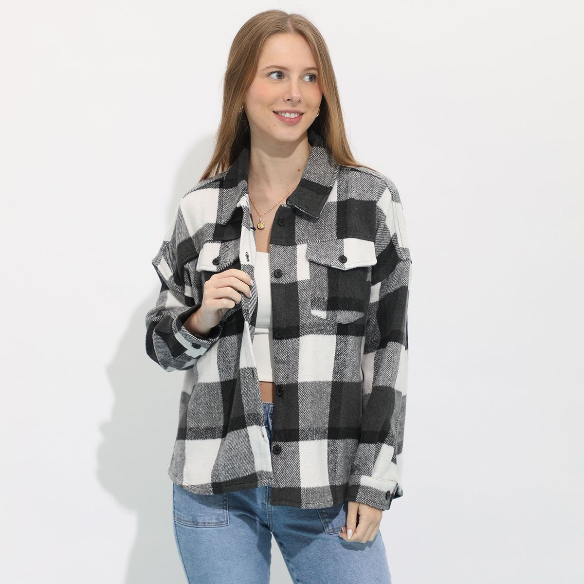 DOO AUSTRALIA - Casaca Crop Fit Mujer Doo Australia