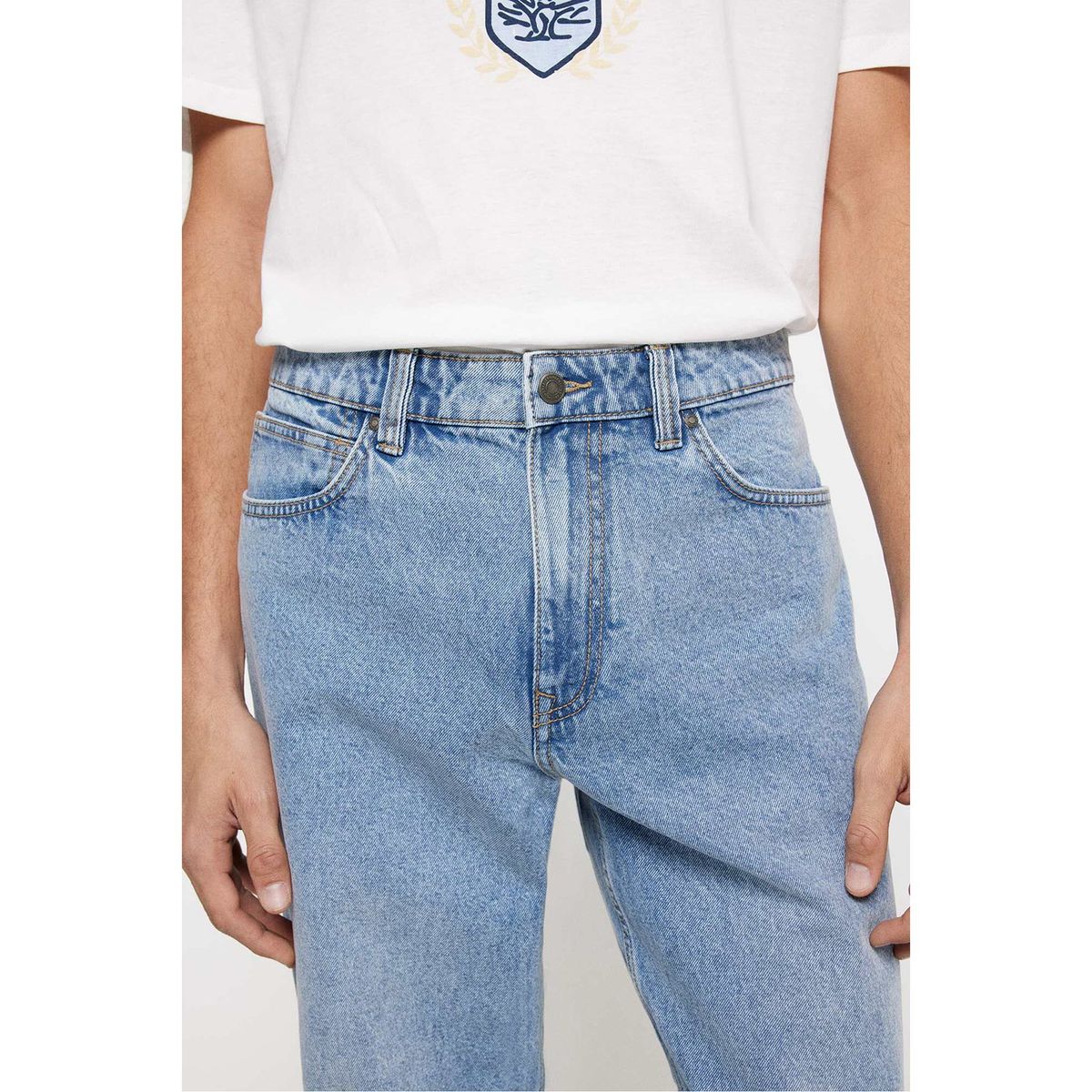 SPRINGFIELD - Jean Straight 100% Algodón Hombre Springfield