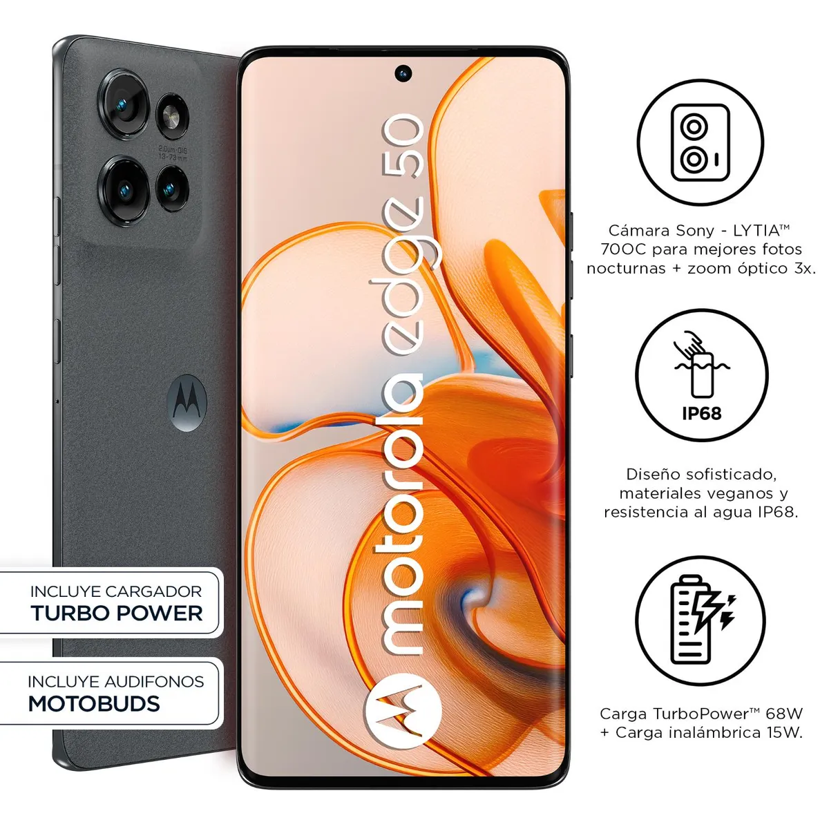 MOTOROLA - Celular Motorola Edge 50 256GB