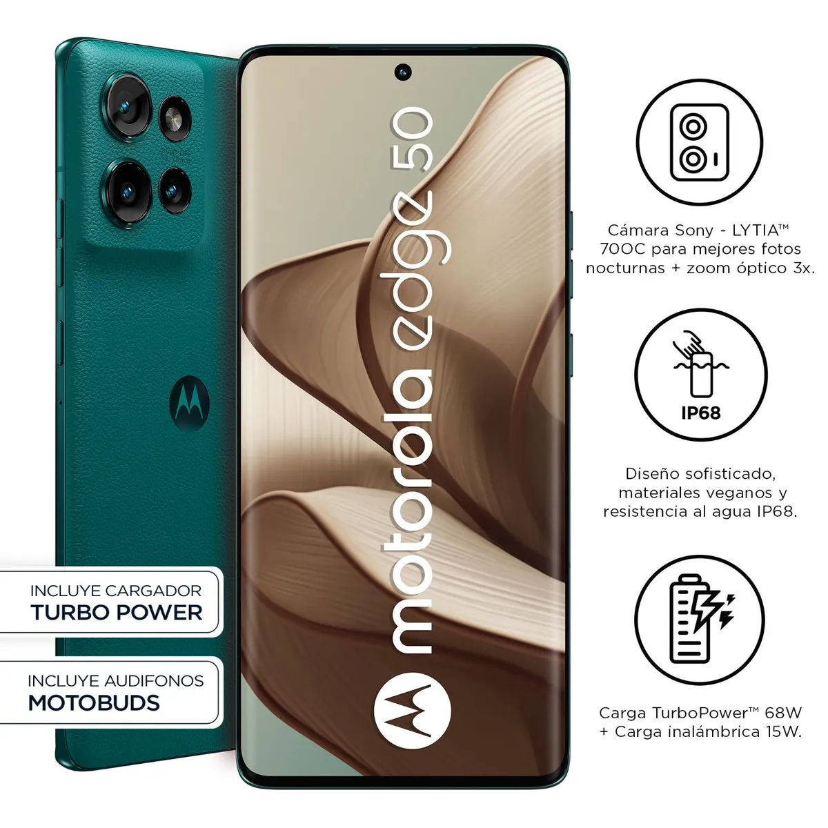 MOTOROLA - Celular Motorola Edge 50 256GB