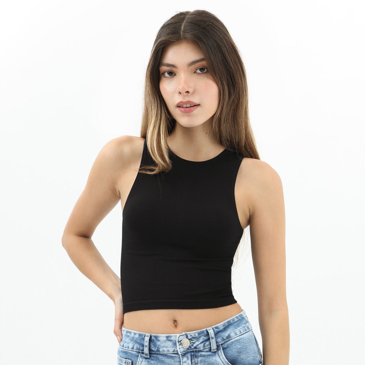 MOSSIMO - Top Sin Mangas Mujer Mossimo