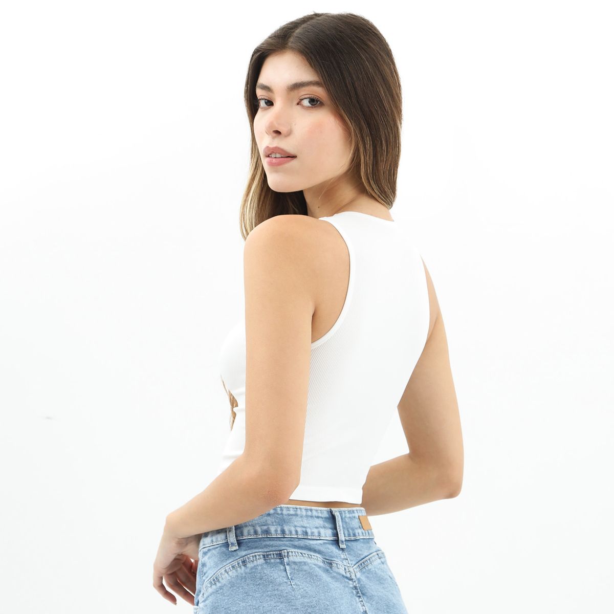 MOSSIMO - Top Sin Mangas Mujer Mossimo