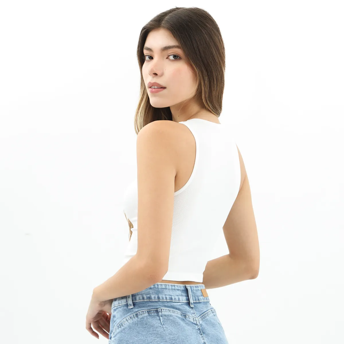 MOSSIMO - Top Sin Mangas Mujer Mossimo