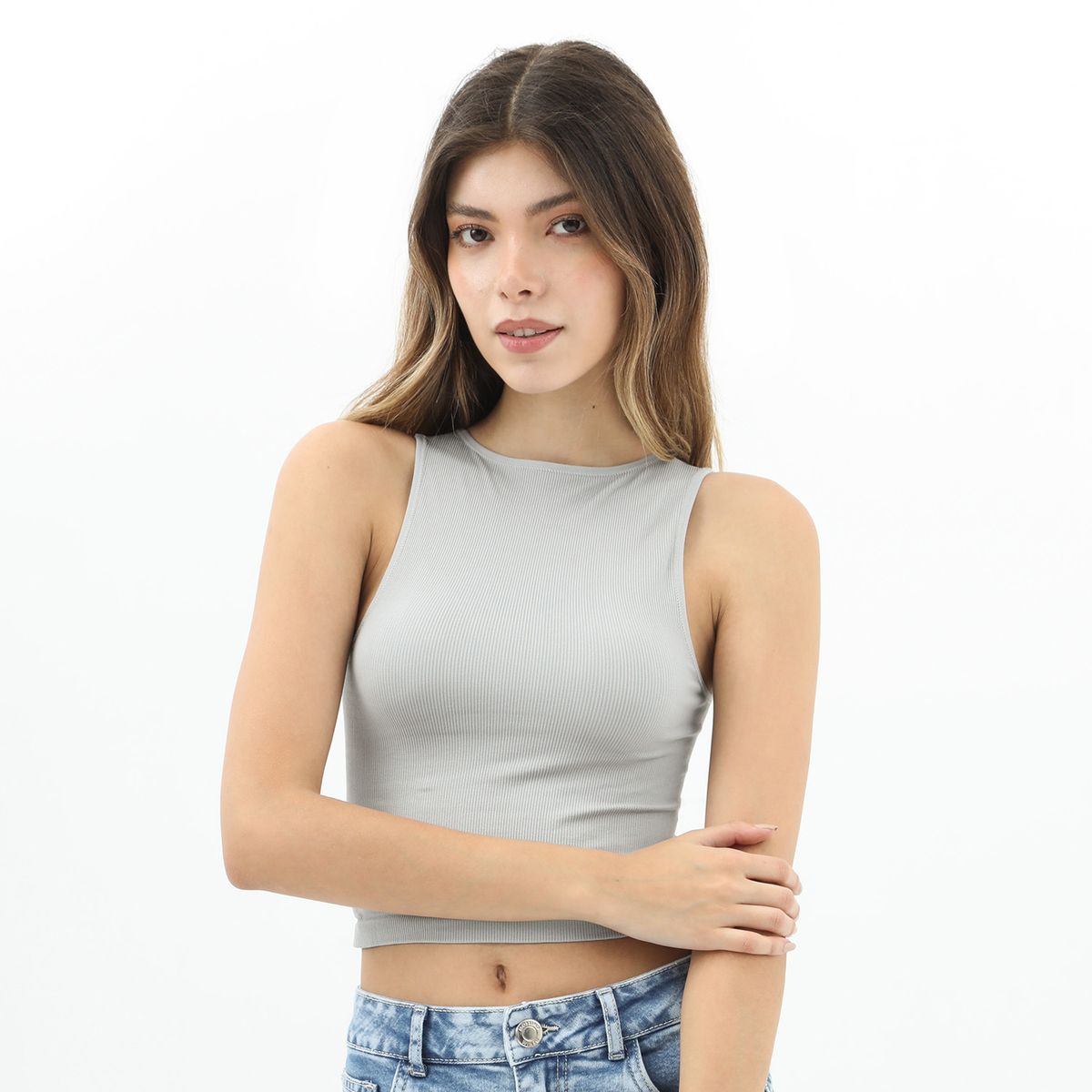 MOSSIMO - Top Sin Mangas Mujer Mossimo