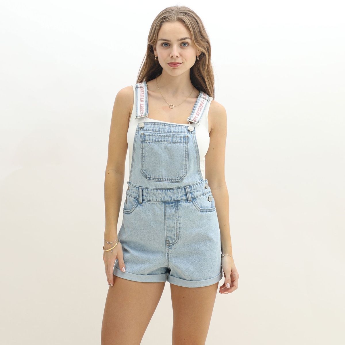 AMERICAN ABBEY - Jardinera 100% Algodón Mujer American Abbey