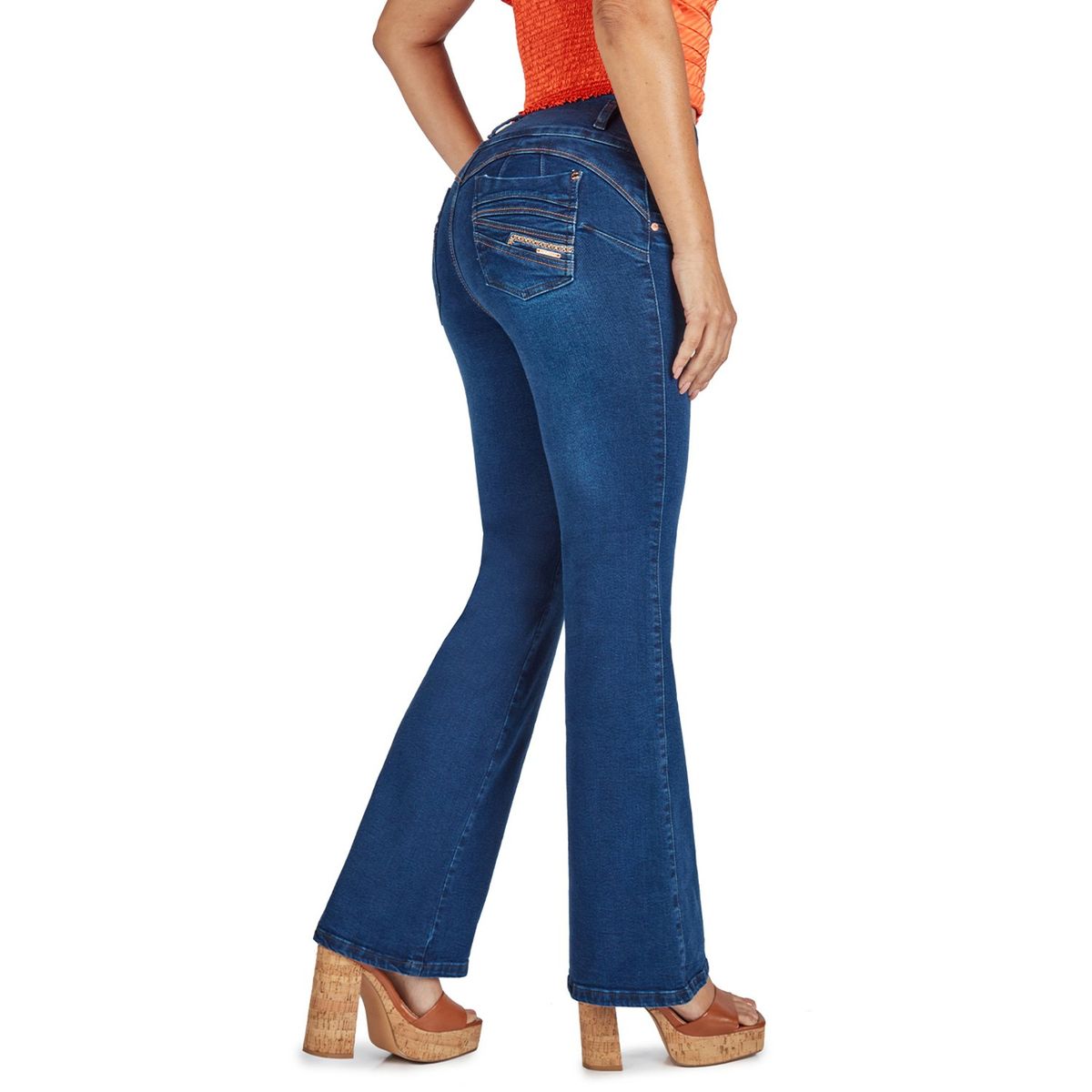 VRP BY VIVIANA RIVAS PLATA - Jean Flare Algodón Mujer VRP By Viviana Rivas Plata