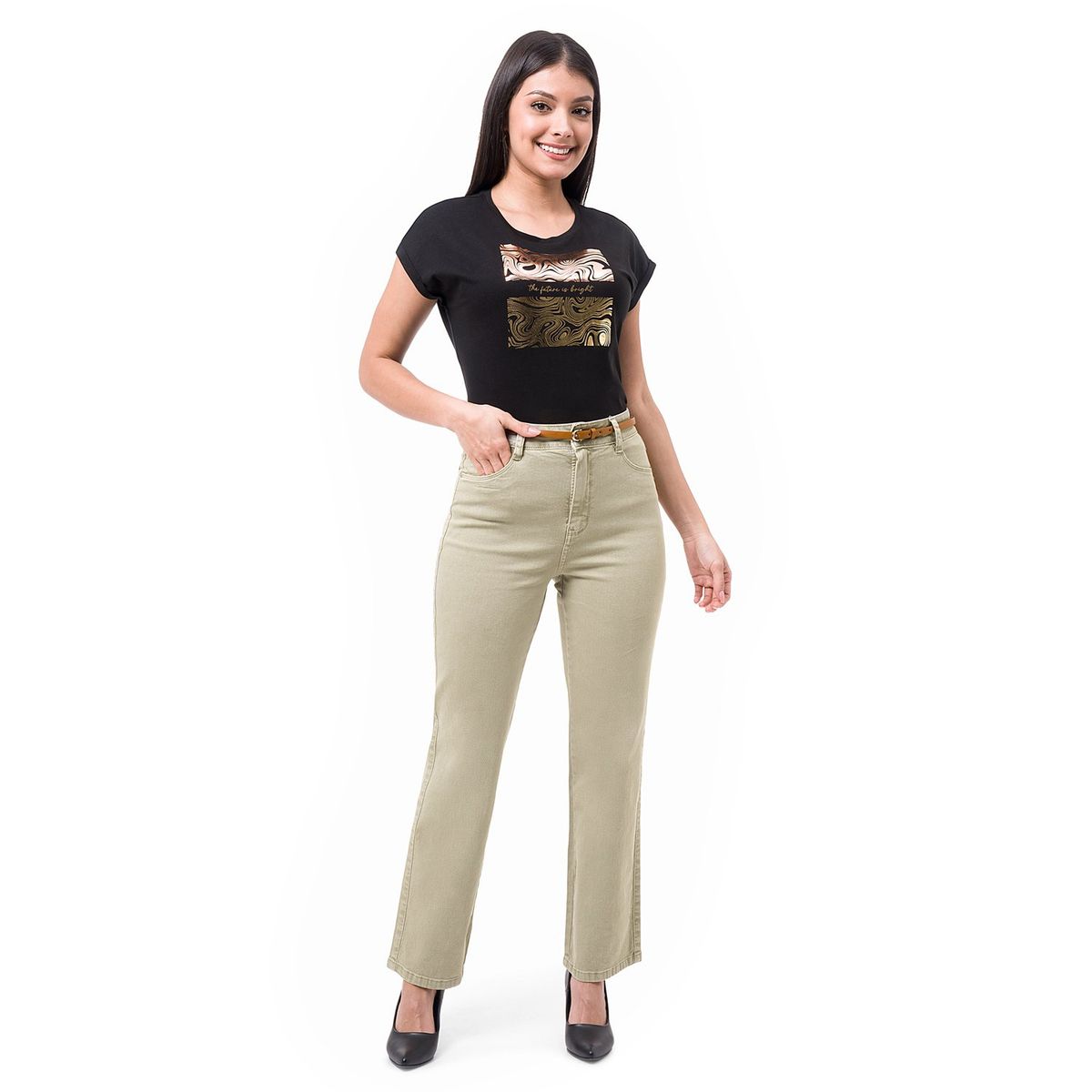 PIONIER - Pantalon Straigth Pionier Mujer