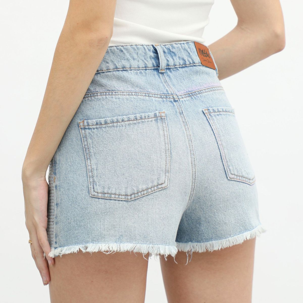 MOSSIMO - Short 100% Algodón Mujer Mossimo