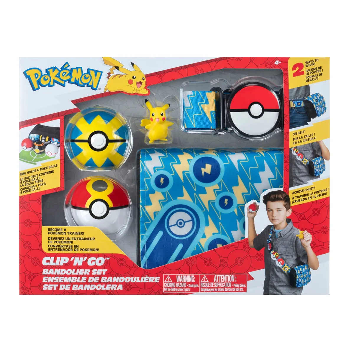 POKEMON - Set de Figuras y Canguro Pokemon