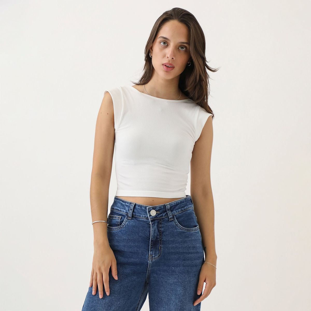 DENIMLAB - Top Sin Mangas Mujer Denimlab