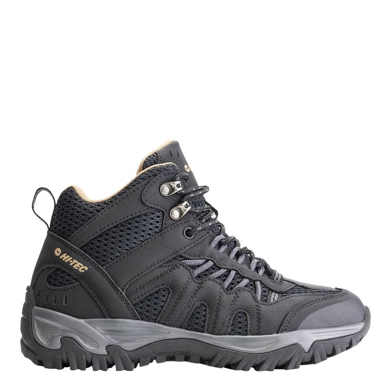 HI TEC - Zapatillas Deportivas Outdoor Mujer Hi Tec Santa Cruz Trek Mid Womens Negro