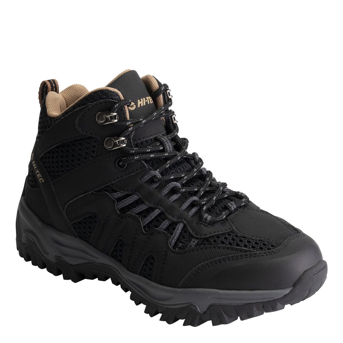 HI TEC - Zapatillas Deportivas Outdoor Mujer Hi Tec Santa Cruz Trek Mid Womens Negro
