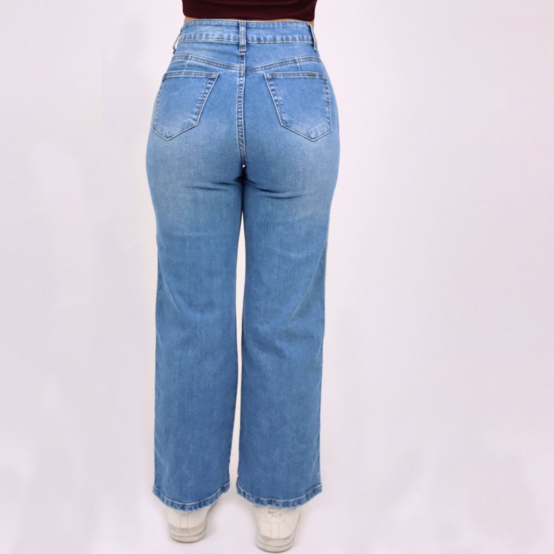 KAYRA POBLET - Jean Straight Algodón Mujer Kayra Poblet