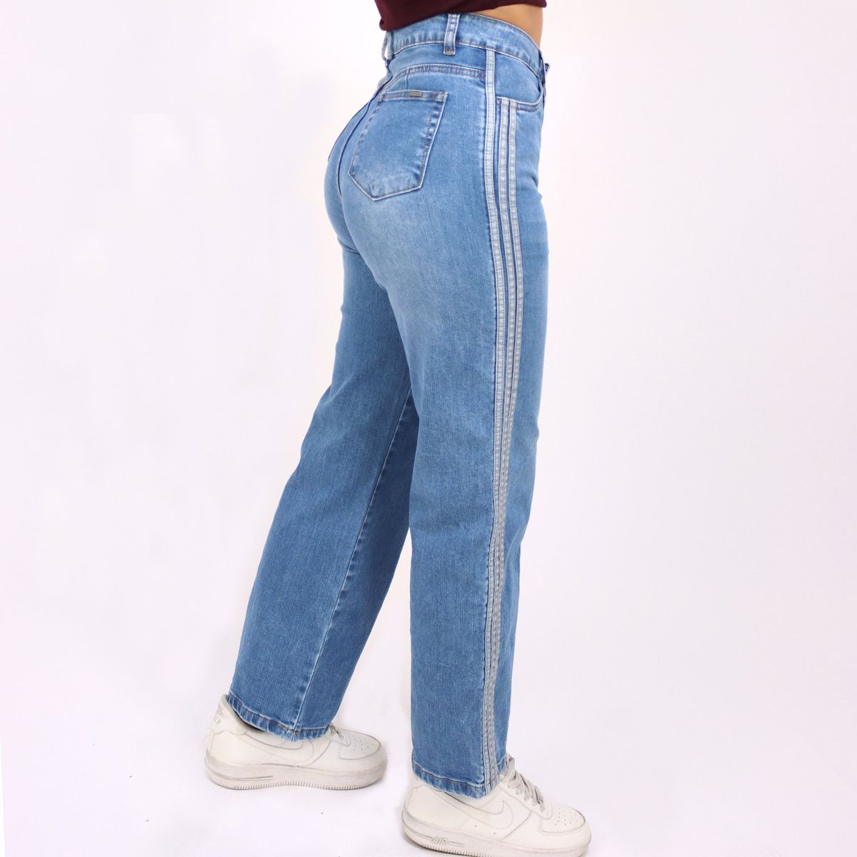 KAYRA POBLET - Jean Straight Algodón Mujer Kayra Poblet